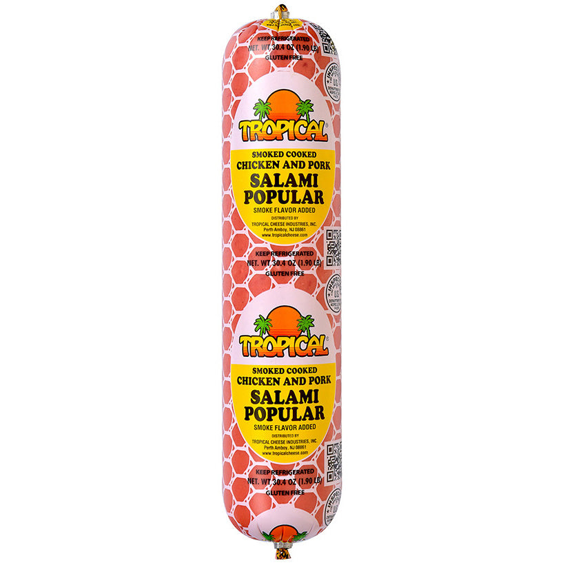 TROPICAL SALAMI POPULAR 14X30OZ