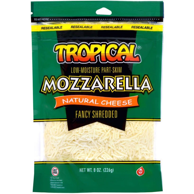 12/8OZ MOZZARELLA SHREDDED RAYADO BLANCO