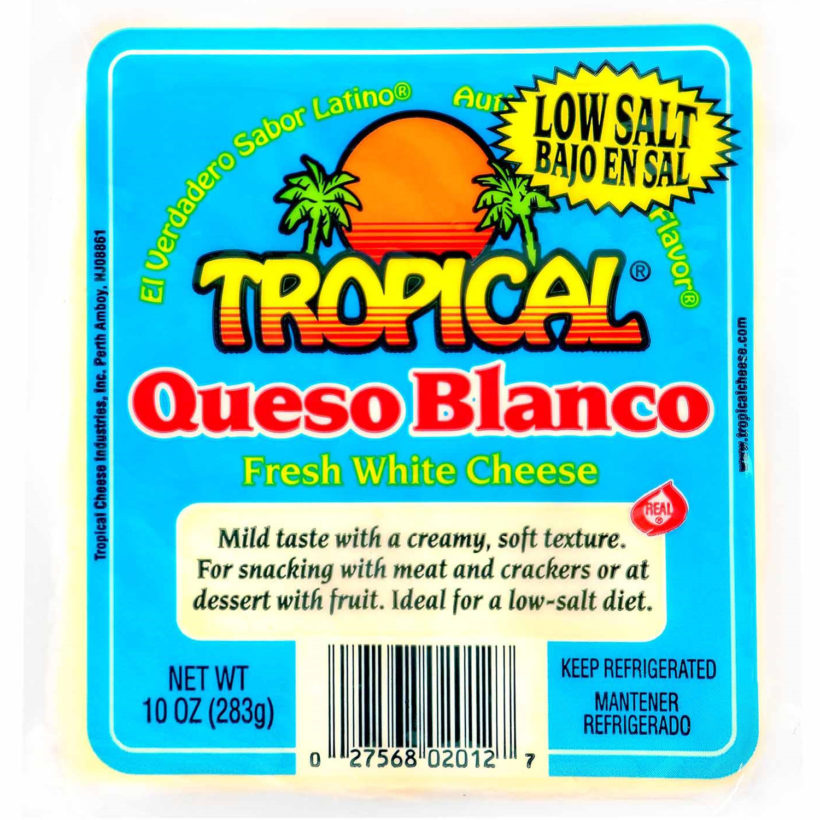 TROPICAL QUESO BLANCO 12/10OZ (CHEESE)