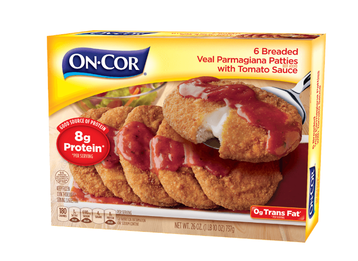 ONCOR VEAL PARMEGIANA 6/28.OZ