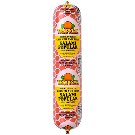 TROPICAL SALAMI POPULAR 14X30OZ
