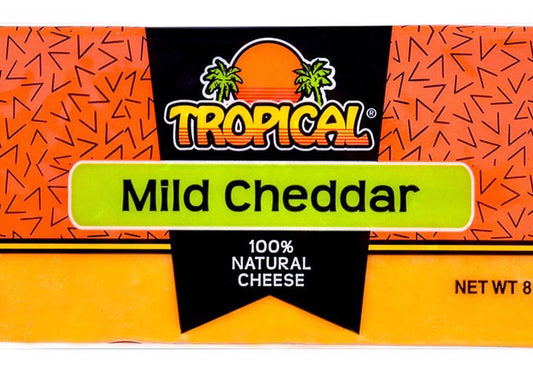 TROPICAL CHEESE MILD CHEDDAR 12/8 OZ
