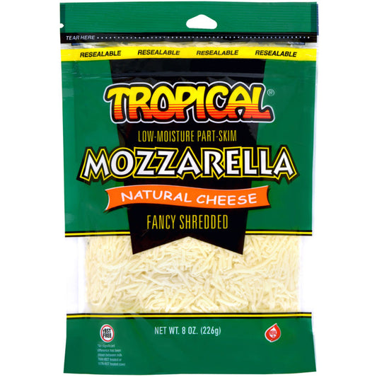 12/8OZ MOZZARELLA SHREDDED RAYADO BLANCO