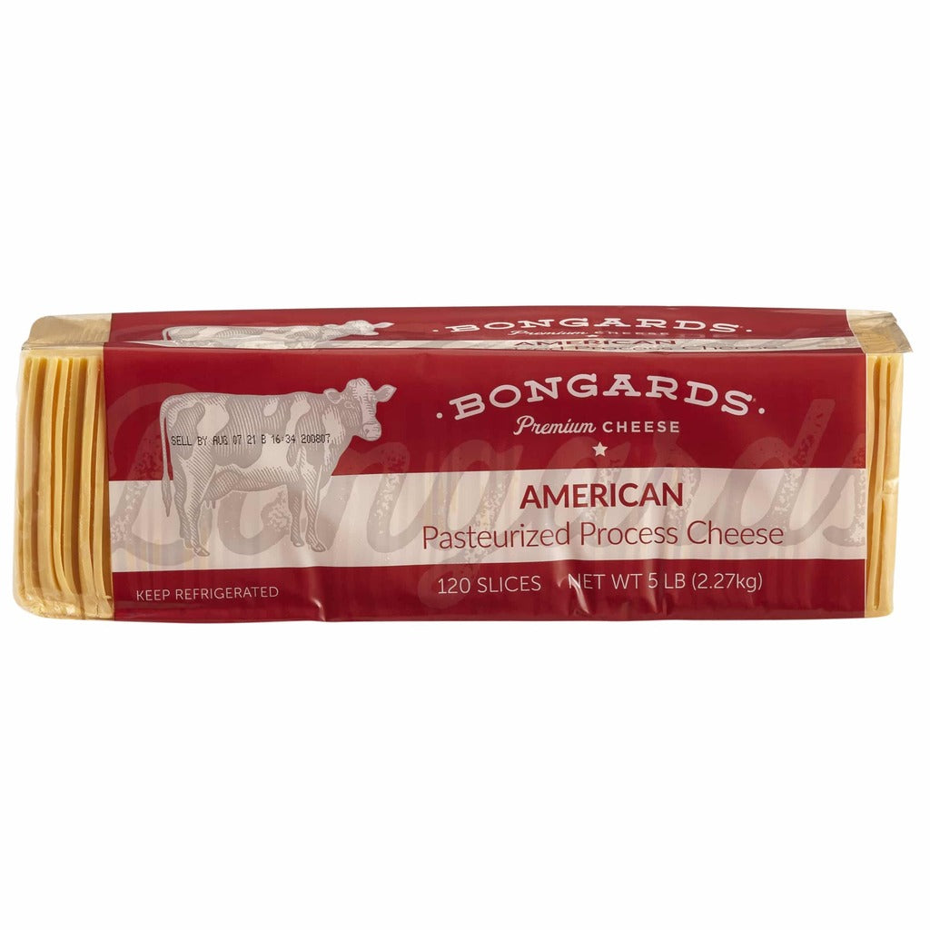 5 LB BONGARDS - YELLOW PROCESS AMERICAN 120 SLICES