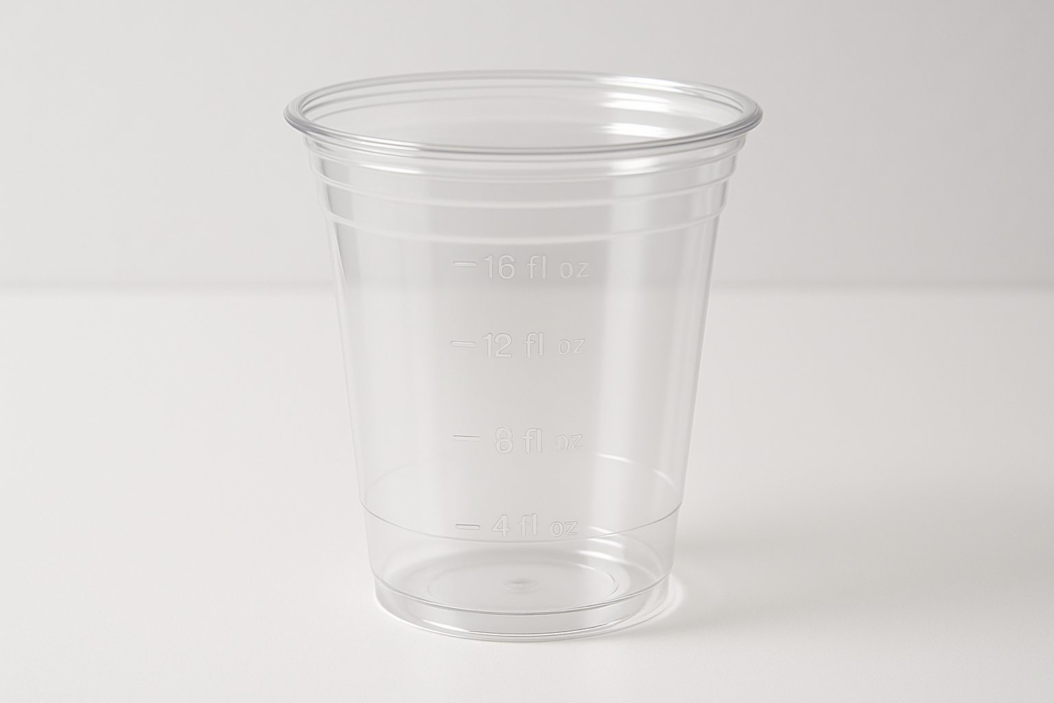 16 oz clear cup