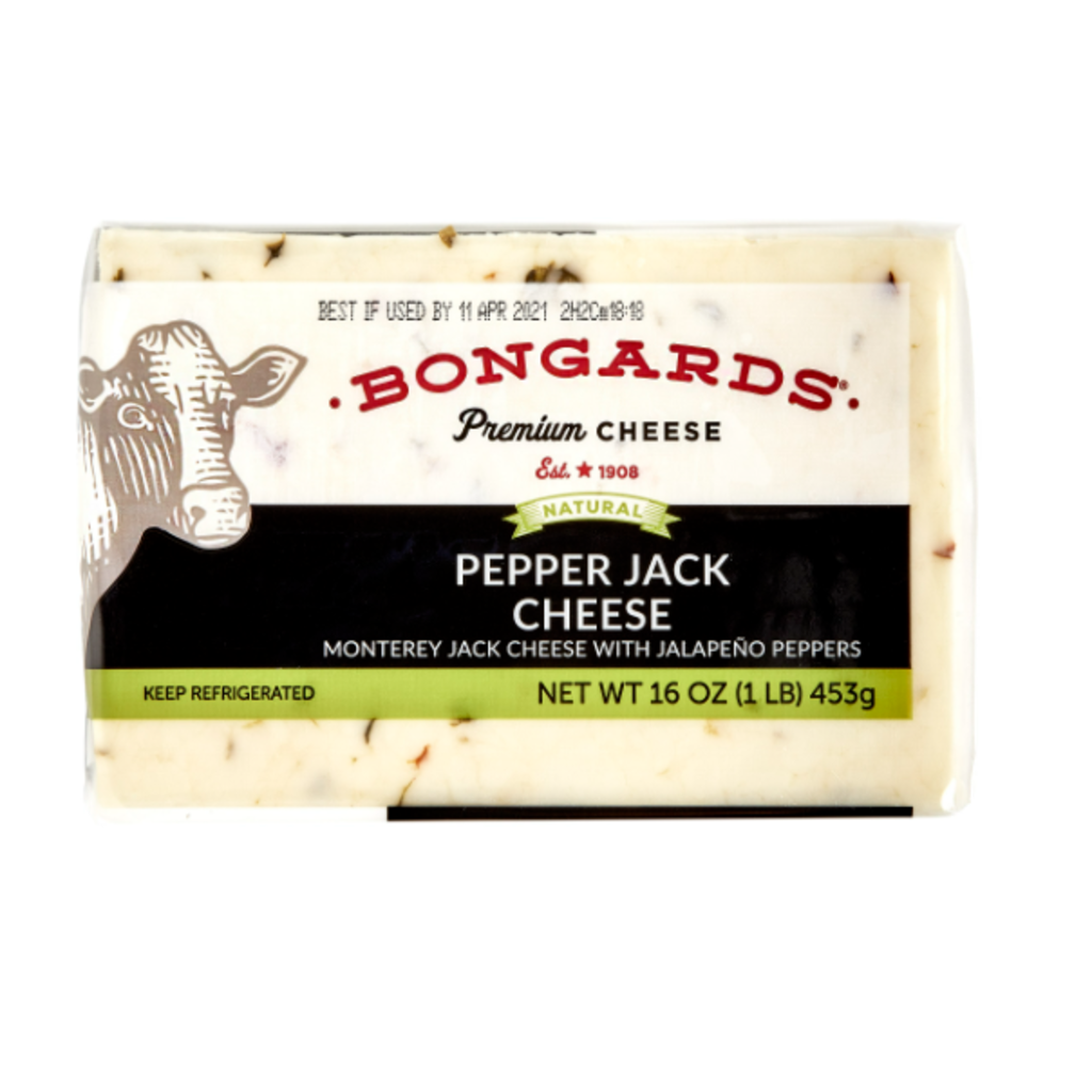 16 OZ BONGARDS - PEPPER JACK BLOCK
