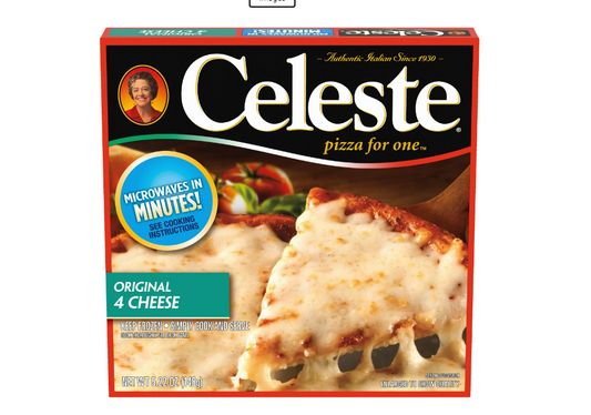 CELESTE 4CHEESE PIZZA 12/5.58