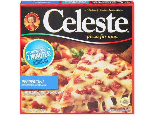 CELESTE PEPPERONI PIZZA 12/5OZ