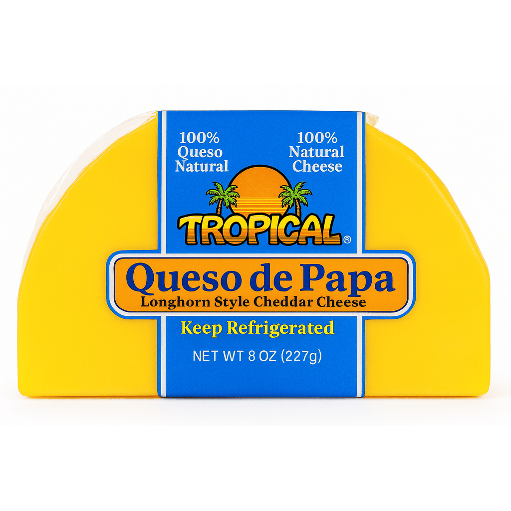 8 OZ TROPICAL QUESO PAPA