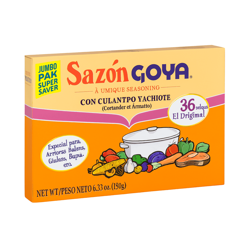 6.33 OZ SAZON GOYA - CULANTRO Y ACHIOTE