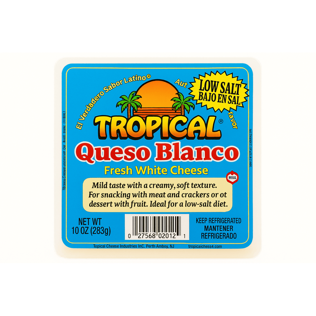 10 OZ TROPICAL - QUESO BLANCO