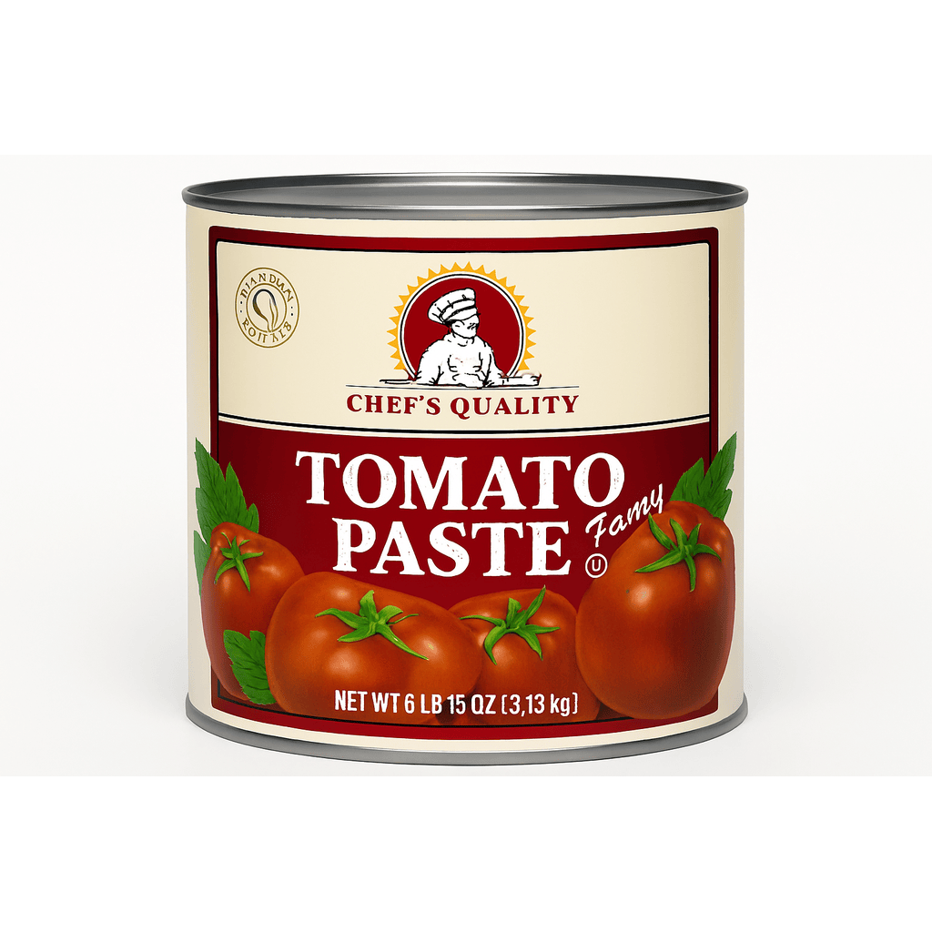 6 LB CHEF'S QUALITY - TOMATO PASTE