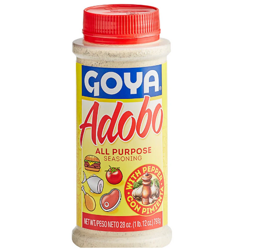 GOYA 12/28OZ  ADOBO  CON W/ PIMIENTA RED