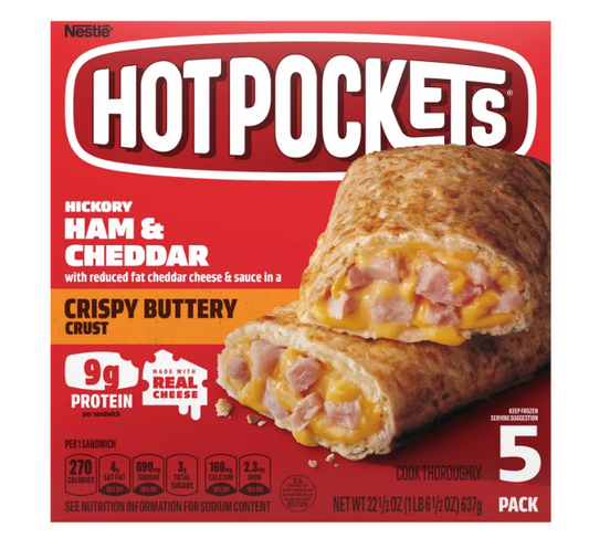 HOT POCKETS HAM & CHEESE 8/9.OZ
