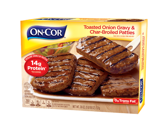 ONCOR TOASTED ONION GRAVY PATTIES 6/28.OZ