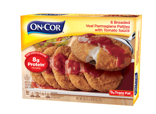 ONCOR VEAL PARMEGIANA 6/28.OZ