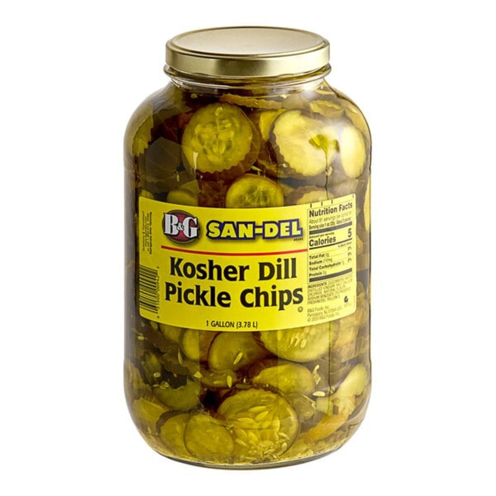 1 GAL KOSHER - SLICES PICKLES
