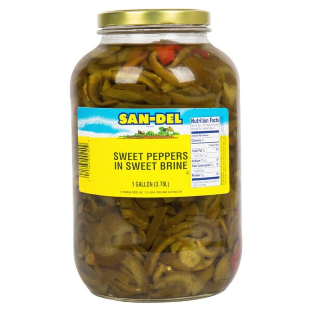 1 GAL SLICES SWEET PEPPERS
