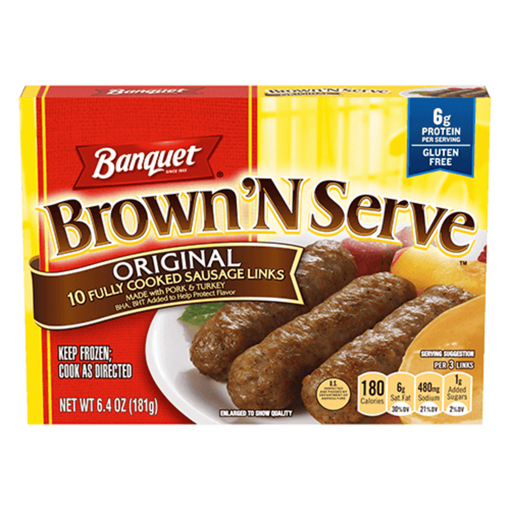 6.4 OZ BROWN 'N SERVE - ORIGINAL LINK