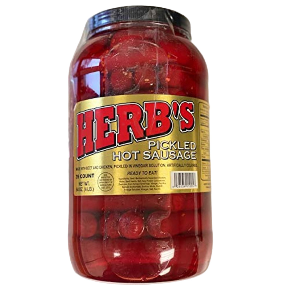 1 GAL HERB'S - PICKLED HOT SAUSAGE